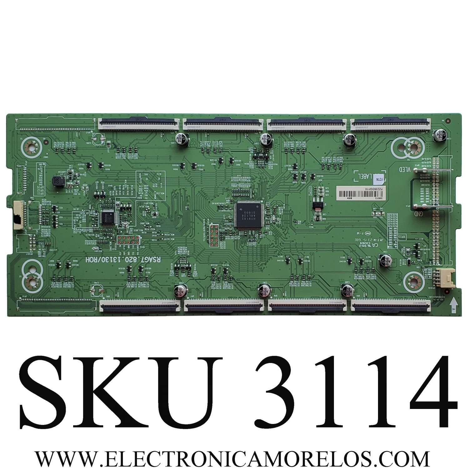LED DRIVER PARA TV HISENSE / NUMERO DE PARTE 335372 / RSAG7.820.13130/ROH / E342828 / PANEL HD650Z6U52-TALGB5\S0\FJ\SM\ROH / DISPLAY T650QVN07.H / MODELO 65U8K